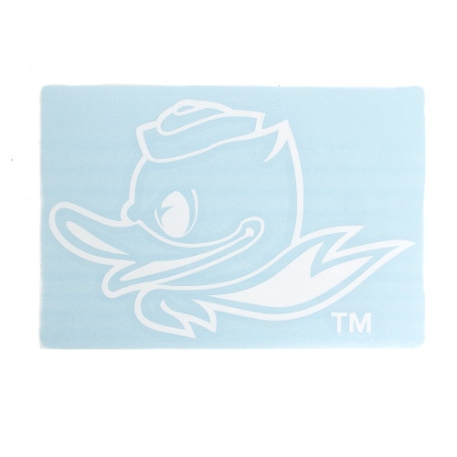 Fighting Duck, 1-Color, 4", Decal, Vinyl Transfer